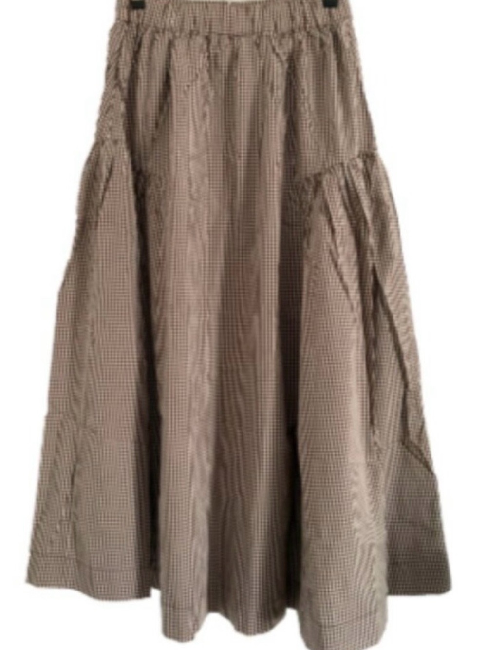 CAROLINE CONSTAS Gingham Maxi | Skirt ONLY | Size Large - Picture 3 of 8